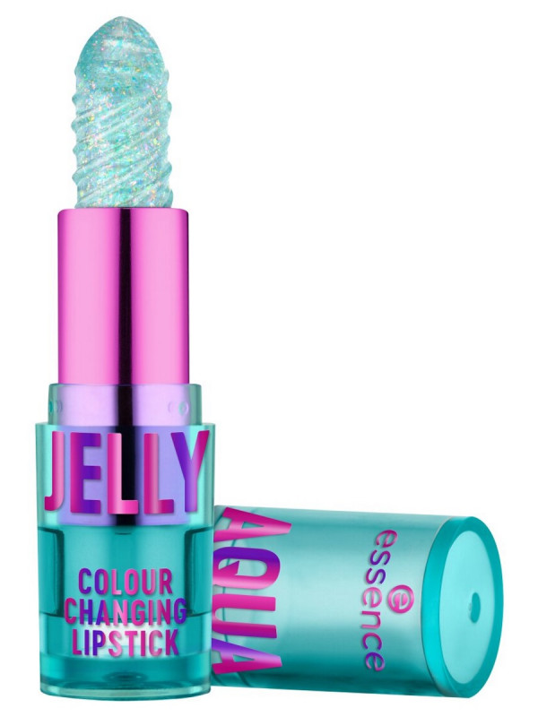 Помада для губ меняющая оттенок Aqua Jelly Colour Changing от Essence + 1