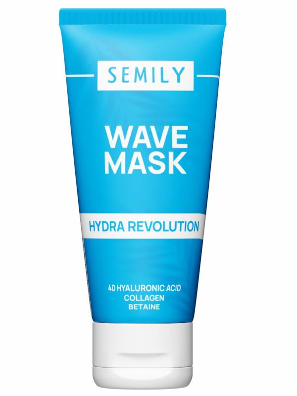 Маска для лица увлажняющая Hydra Revolution Wave Mask 50мл от Semily + 1
