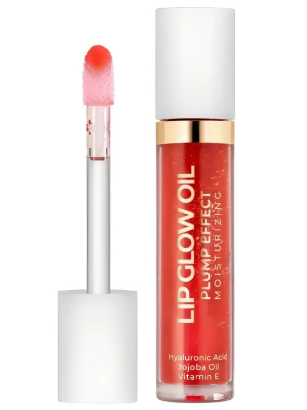 Масло для губ Lip Glow Oil, тон 02 Strawberry от TopFace + 1