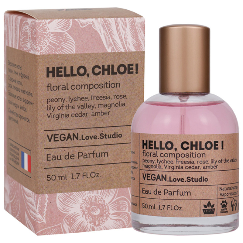 Парфюмерная вода женская Hello, Chloe! 50мл от VEGAN.Love.Studio + 1