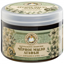 Рецепты бабушки Агафьи - Мыло для бани Черное мыло Агафьи 500мл