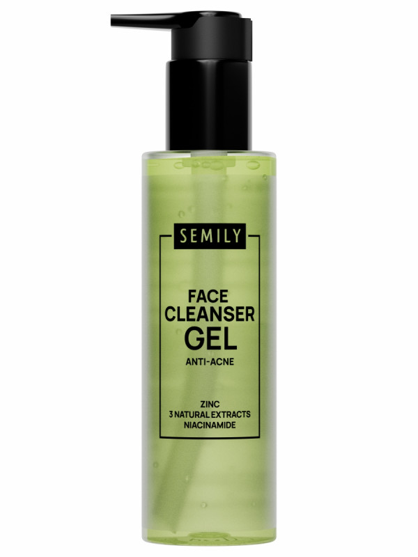 Гель для лица очищающий Anti-Acne 200мл от Semily + 1