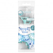 Станки для бритья одноразовые Simply Venus 2 женские 2шт