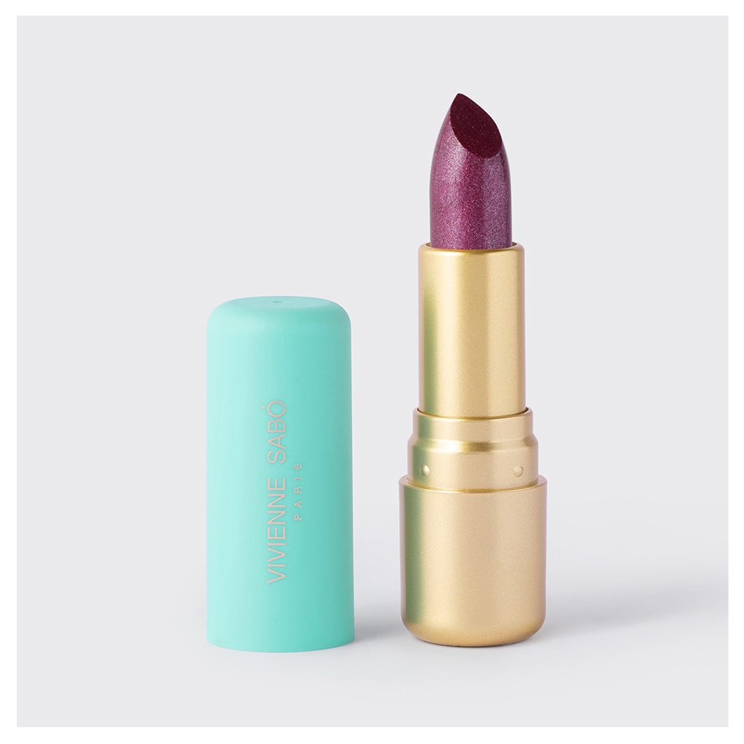 Помада для губ Nude Createur, тон 13 сияющий сливовый от Vivienne Sabo + 4