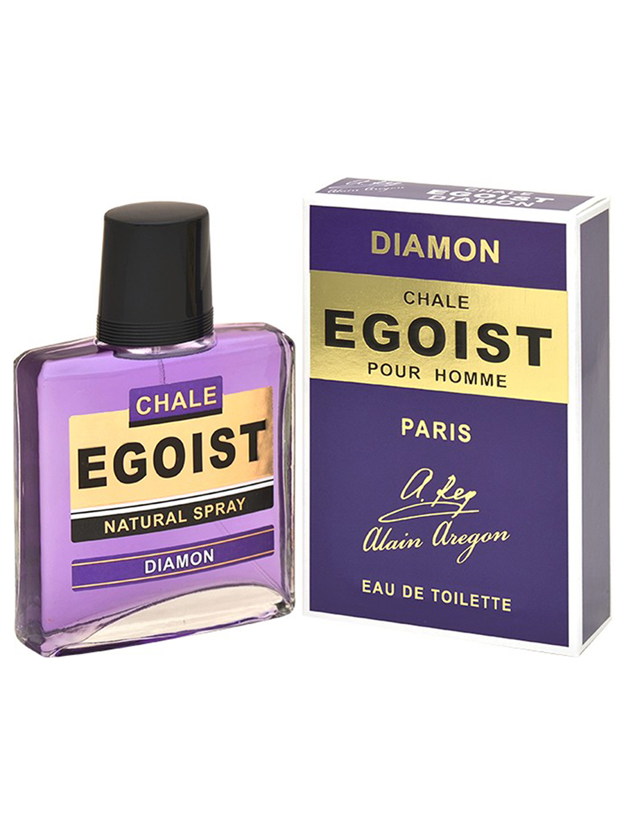 Туалетная вода мужская Chale Egoist Diamon 90мл  от Alain Aregon + 2