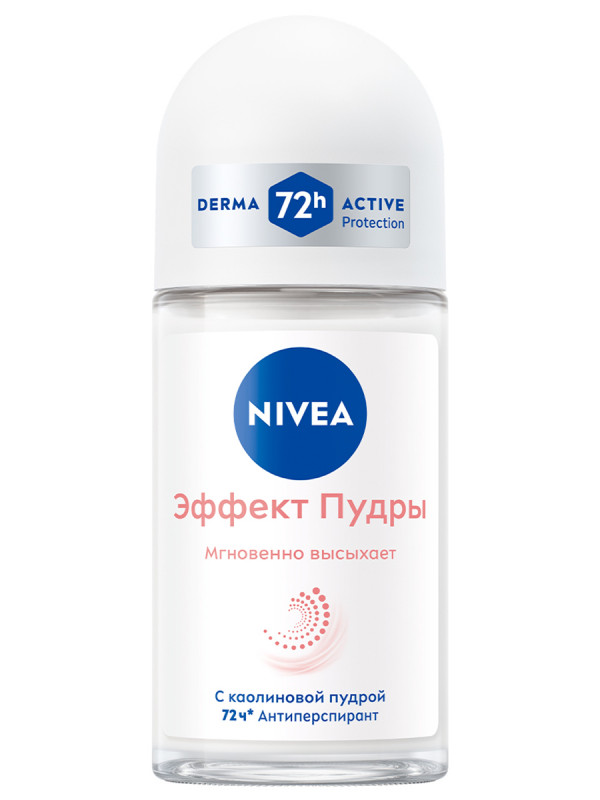 Дезодорант антиперспирант роликовый Эффект пудры женский 50мл  от Nivea + 1