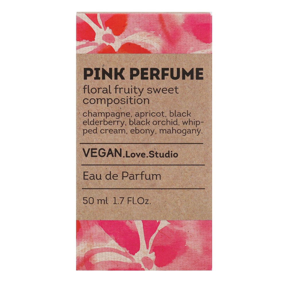 Парфюмерная вода женская Pink Perfume 50мл от VEGAN.Love.Studio + 2