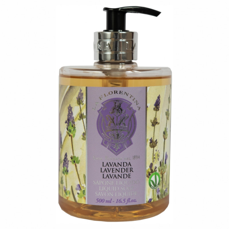 Жидкое мыло Лаванда Lavender 500мл от La Florentina + 1
