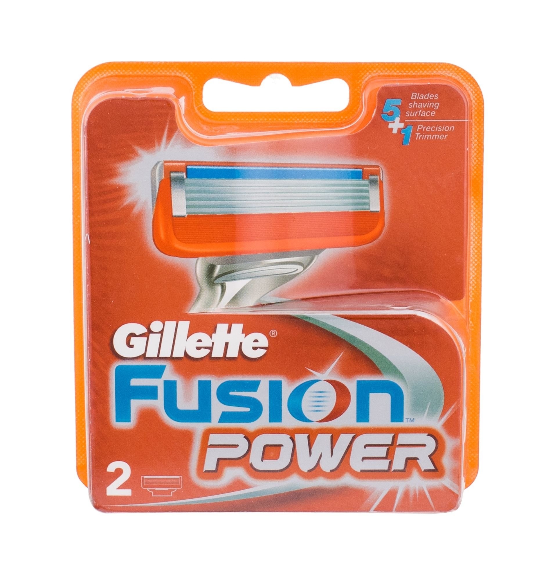 Сменные кассеты Fusion5 Power 2шт от Gillette + 2