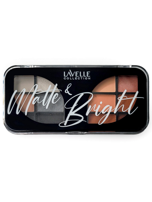 Matte & Bright Палетка теней для век, тон 03 от LavelleCollection + 1