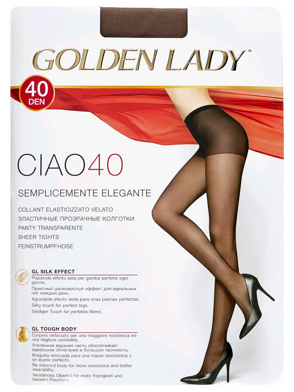 Колготки Ciao 40den, Daino загар 3р от Golden Lady  + 1