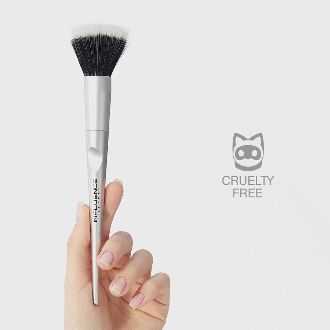 Базовая кисть-дуофибра FD-36R от Influence Beauty + 6