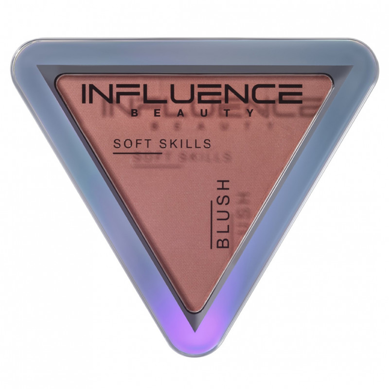 Румяна компактные Soft Skills, тон 04 натуральный холодный розовый от Influence Beauty + 1