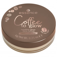 Coffee to glow Скраб для лица healthy glow face scrub, тон 01 коричневый