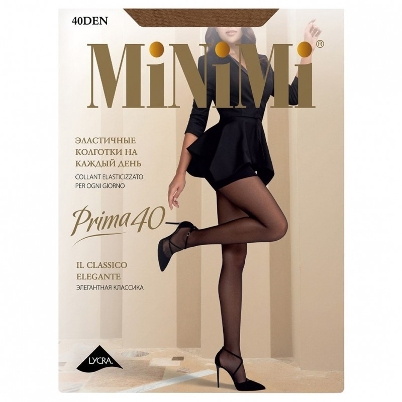 Колготки Prima 40den, Daino 5р шортики от MiNiMi + 1