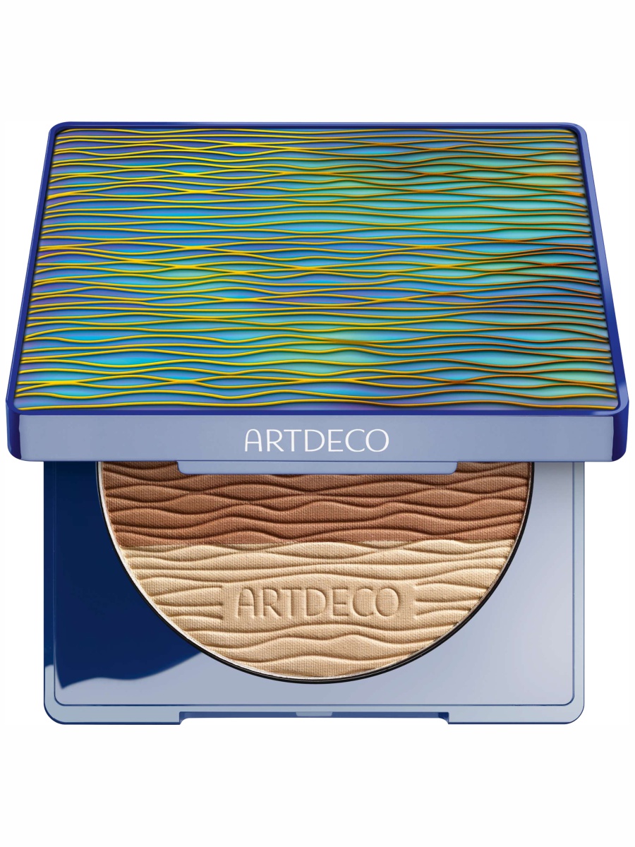 Пудра-бронзер трехцветная All Seasons Bronzing Powder 13,5г от ARTDECO + 3
