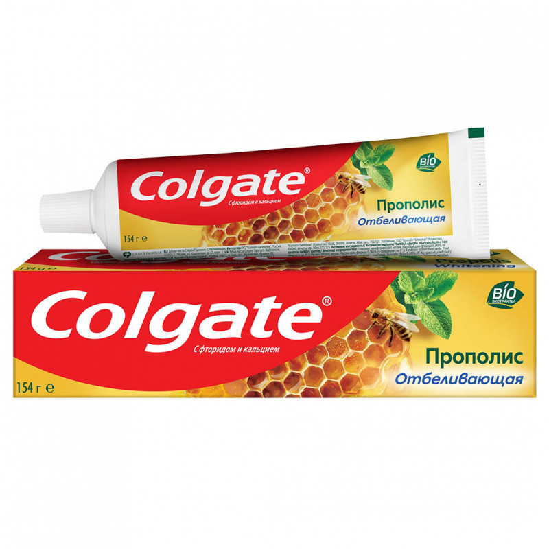 Зубная паста Прополис отбеливающая 100мл  от Colgate + 1