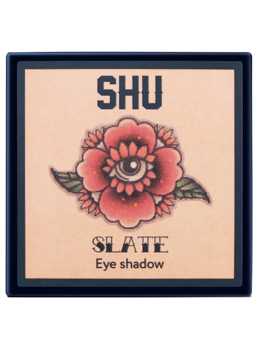 Тени для век Slate, тон 178 мерцающий хром от SHU + 2