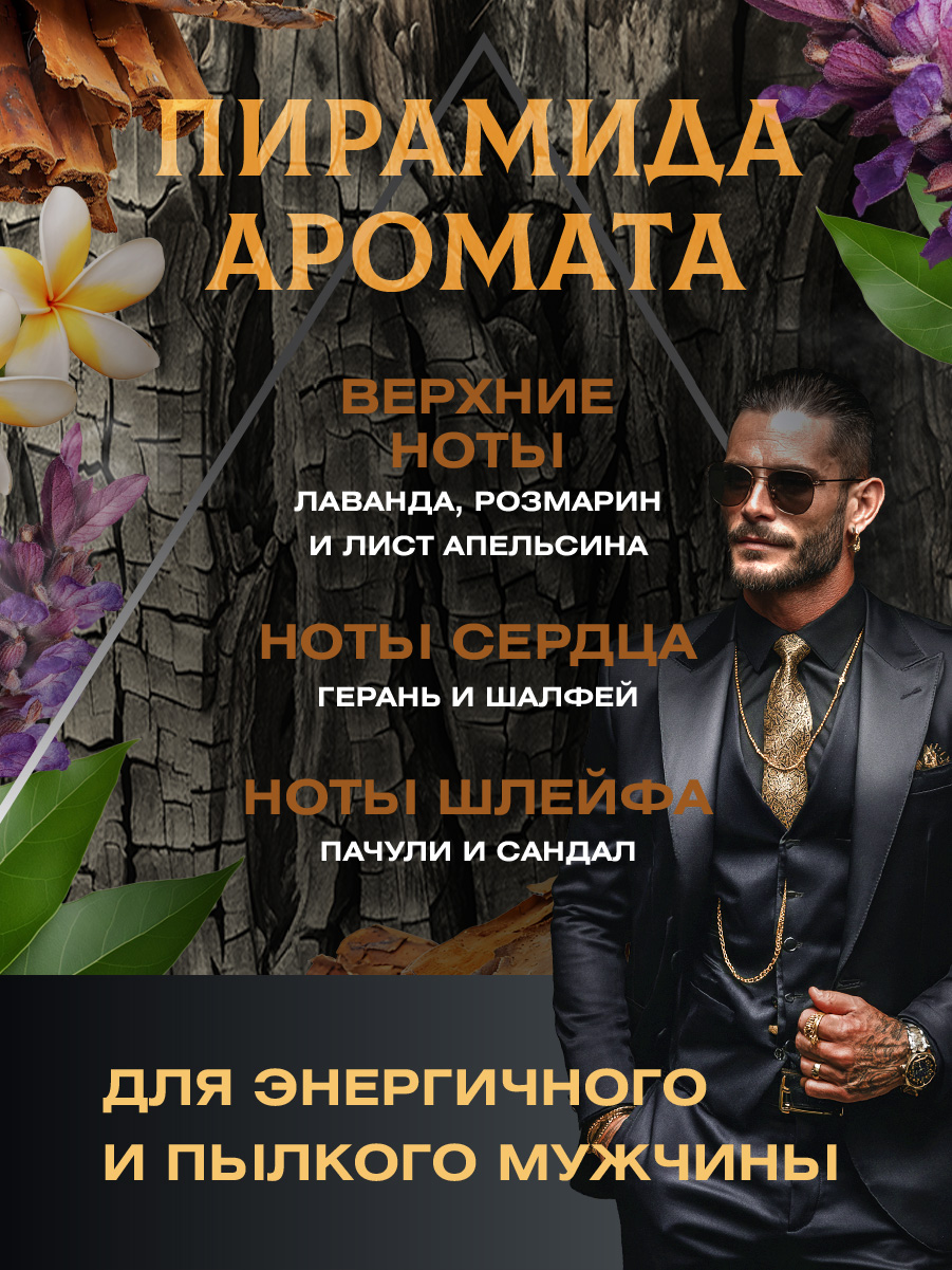 Туалетная вода мужская Cosa Nostra Perfume 100мл  от Paris Line Parfums + 3