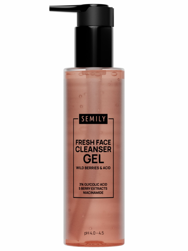 Гель для лица очищающий Wild Berries & Acid 200мл от Semily + 1