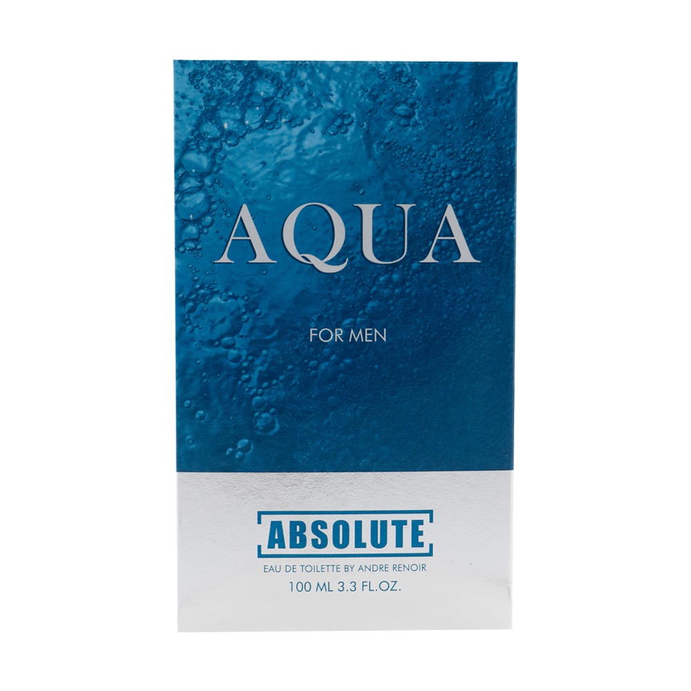 Туалетная вода мужская Absolute Aqua 100мл от Delta Parfum + 2