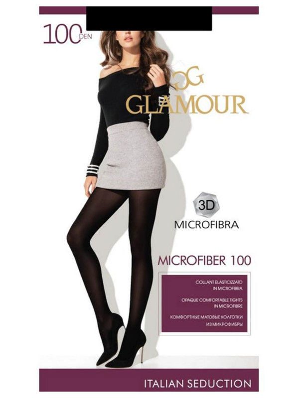 Колготки Microfiber 100den, Nero 2р от Glamour + 1
