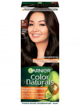 Color Naturals Крем-краска, тон 3 Темный каштан 