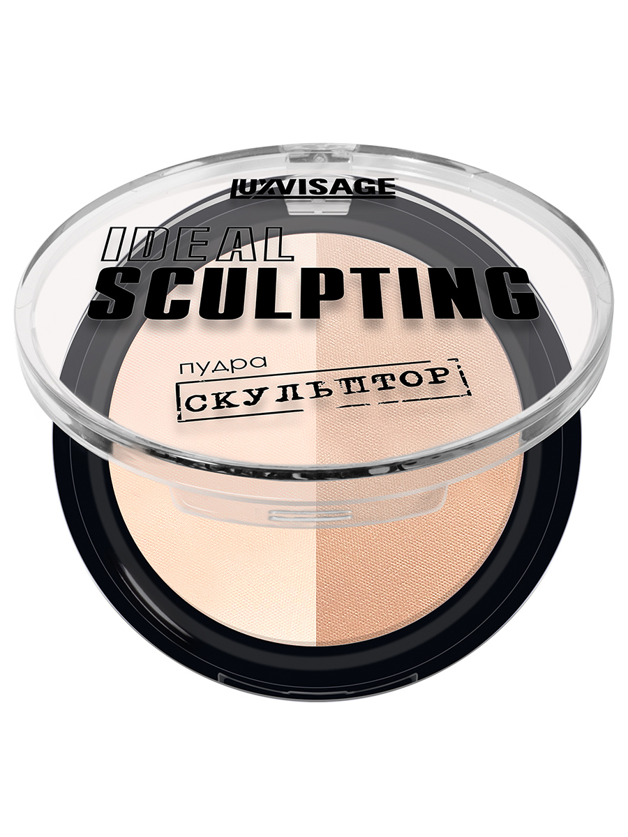Пудра-скульптор Ideal Sculpting, тон 01 сливочная карамель от LuxVisage + 3