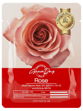 Тканевая маска с экстрактом розы Rose Cellulose Mask 27мл